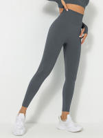 SSITO Pantalones de Yoga con Push-Up para Mujer, Leggings Deportivos sin costura, de secado rápido, Color sólido, para Gimnasio y Correr - details 18