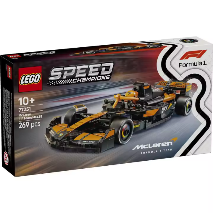 Lego Speed Champions Fórmula 1 Coche de Carreras McLaren F1 Team MCL38 - 1