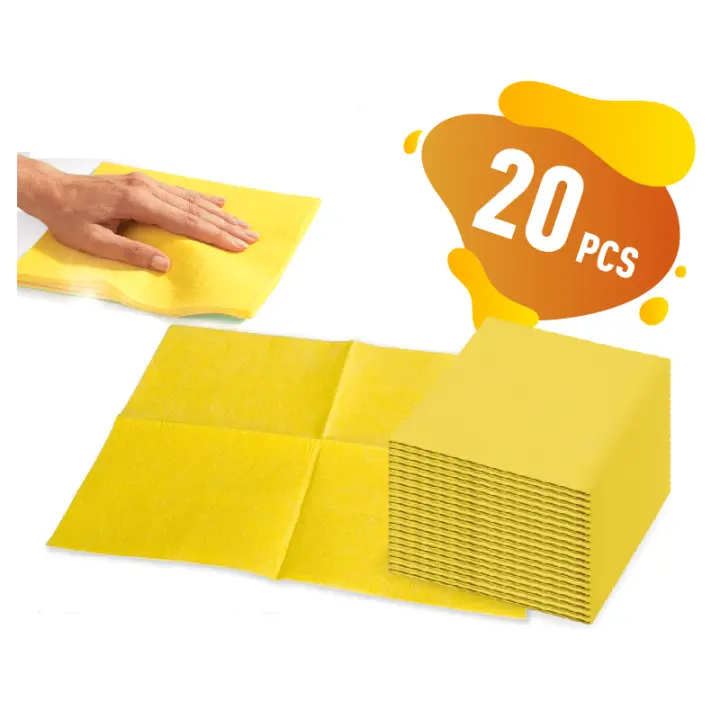 Pack ECONÓMICO BAYETAS Multiuso De 3 Colores, Set 20 Unidades, Paños Multiuso 40x36cm, Suaves, Absorbentes Y Resistentes A La Rotura. Indicadas Para Hogar, Cocina - 1