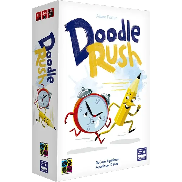DOODLE RUSH. JUEGO DE MESA DE SD GAMES. BRAIN GAMES - 1