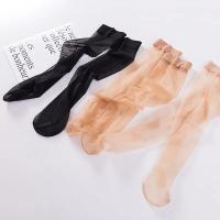 10 Pares De Medias Largas De Nylon Ultrafinas Para Mujer Translúcidas Con Elasticidad Medias De Rodilla Para Dama Calidad Superior - details 1