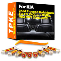 Kit De Luces LED Interiores Para Kia Ceed Proceed Hatchback SW ED JD CD 1 2 3 MK1 MK2 MK3 2006-2023 Luz De Lectura Con Color Blanco Y Azul Hielo Canbus Sin Errores Instalación Plug And Play - details 0