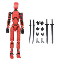 Set De 13 Figuras De Robot Completo Móvil 3D Impresión Mannequin Para Niños Y Adultos Regalos Juguete Educativo De Actividad Corporal Completa - details 4