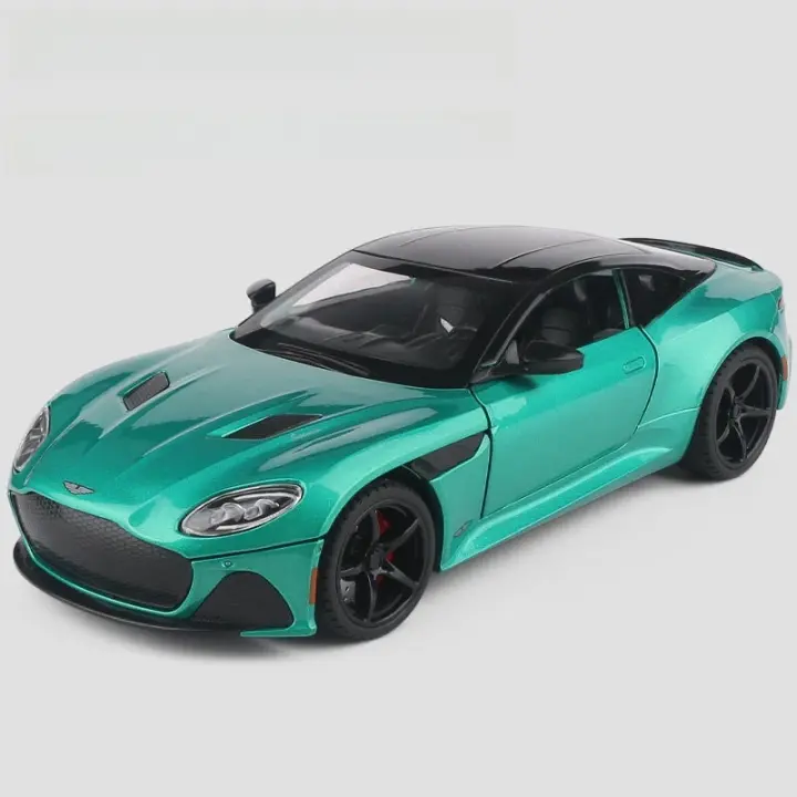 Coche De Colección Aston Martin DBS 1:22 Con Sonido Y Luz Vehículo Diecast De Metal Para Niños Modelo a Escala Juguete Educativo - 1