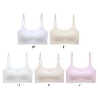 Sujetador Deportivo Para Niñas 10-16T Cruzado Sin Costuras Con Cojín Desmontable Cómodo Y Ajustable Para Entrenamiento - details 9