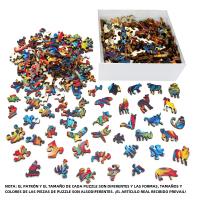 Puzzle De Madera Colorido Con Gato Desafío Cerebral Regalo Perfecto Para Cumpleaños Y Fiestas Juego De Rompecabezas Animal Para Adolescentes Y Adultos - details 12