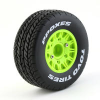 4Pcs Rueda De Camión De Corta Duración 113mm 1/8 1/10 Con Neumático Y Eje De 12 14 17mm Hex Para Slash Arrma SENTON VKAR RC Car - details 7