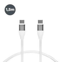 Cable de carga datos y sinc usb tipo c- tipo c, 1.5m, 3A Contact, Carga samsung , Iphone 15, Compatible. Oppo, Xiaomi - details 2
