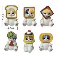 Figura De Anime Miniatura Mfusand Shark Cat Cos Sanrio En Caja Sorpresa Ornamento De Animal Fruta Juguetes Para Niños Regalo De Cumpleaños - details 27