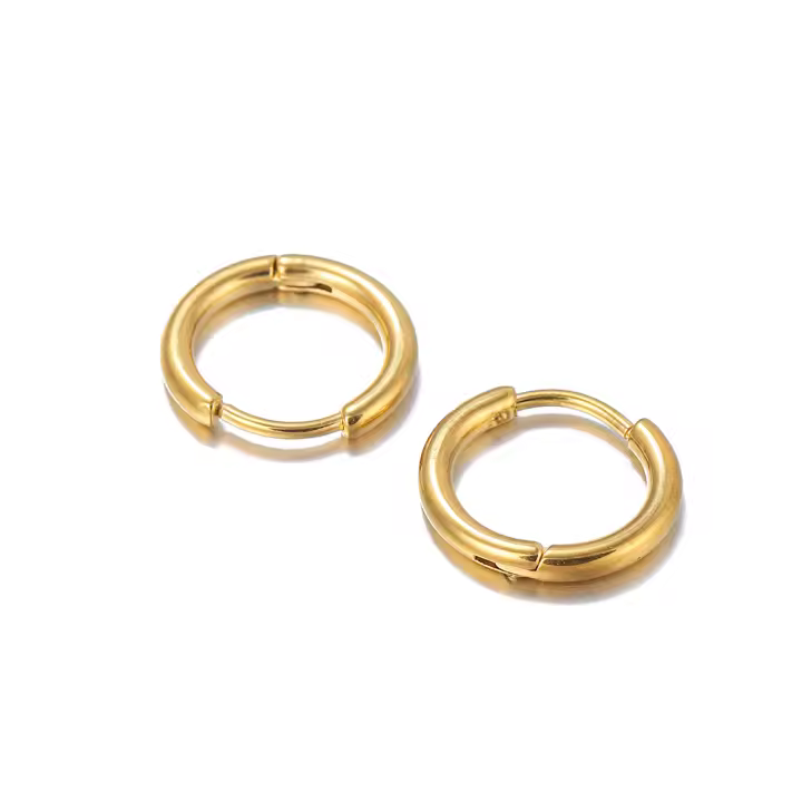 10pcs Gancho Para Pendientes De Acero Inoxidable Redondo Poste De Aretes Para Mujer Suministros Para La Creación De Joyas Accesorios De Joyería - 1