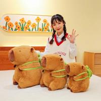 Muñeco De Peluche Capibara Anime Suave Y Fluffy Juguete Kawaii Para Niños Y Adultos Regalo De Peluche Simulación De Capibara - details 4