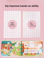 Libro De Juegos Educativos Montessori Para Bebés Con Pegatinas De Colorear Fomenta Las Habilidades Lógicas Y De Aprendizaje Actividad De Alineación Regalo Para Niños - details 3