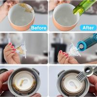 Cepillo De Limpieza 3 En 1 Para Botellas Y Tazas Con Bola De Acero Flexible Cepillo Para Agujeros De Tiras Y Cubiertas De Botella Herramienta De Limpieza Ecológica Multifuncional - details 8