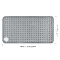 Almohadilla De Calor Eléctrica Multifuncional Con 9 Niveles De Temperatura Soporte Lumbar Cintura Pierna Abdomen Cobertor Caliente Para Oficina Y Hogar - details 8