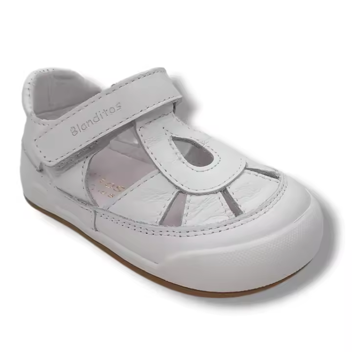 Blanditos by Crio's Sandalia Cerrada Niño SIRENA BLCO25V 8548 Respetuoso calzado niños Summer ROYALE CORDONETS - 1