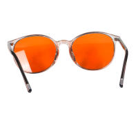 Gafas Rojas Para Mejorar El Sueño Gafas Bloqueadoras De Luz Azul Para Mujer Lentes Naranja Material Polímero Acero Inoxidable - details 27