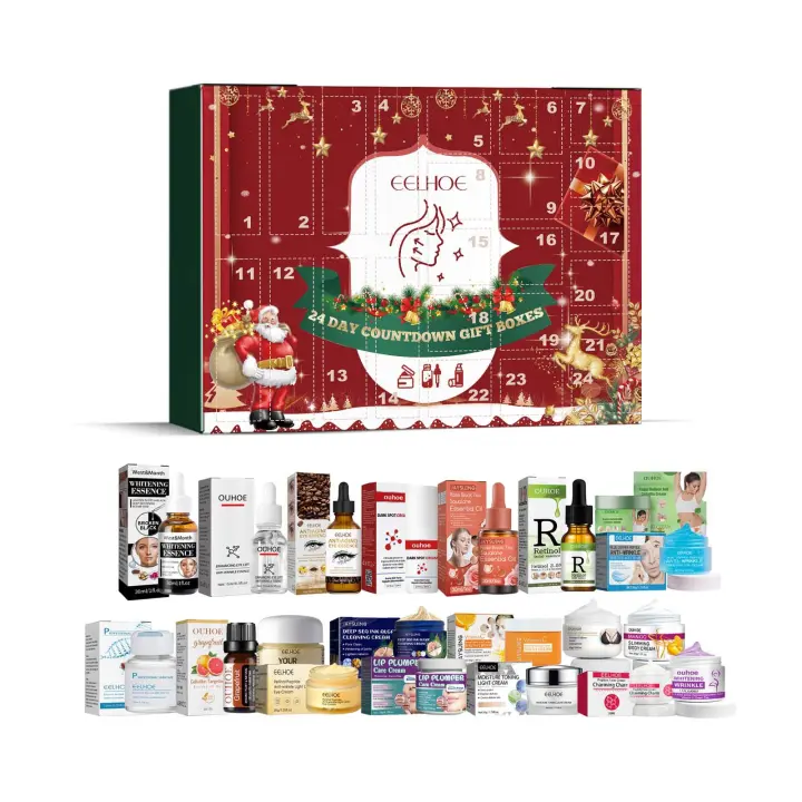 Calendario de Adviento de Navidad 2024 BODY & EARTH Calendar de Cuenta atrás de Navidad 24 días Calendar de Cuenta atrás de Belleza 24 Regalos de Navidad de Cuenta atrás - 1