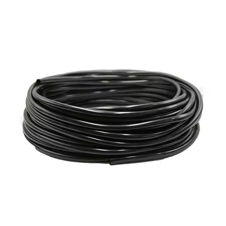 Tubo De Riego Por Goteo Negro De 5m Para Jardín DIY Sistema De Riego O Tubo De Distribución En Blanco Para Cualquier Jardín Material Plástico - 1