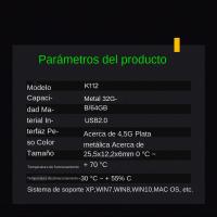 KODAK K112 Disco USB De Metal 64GB 32GB 128GB Memoria Stick Pendrive USB2.0 Para Tipo-C - details 10