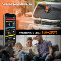 Termómetro Digital Inalámbrico Para Cocina Y Barbacoa Con Bluetooth Control Remoto Smart Probes Aplicación Móvil Compatible - details 3