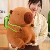 Muñeco De Peluche Capibara 23CM Juguete Suave Almohada Colgante Para Cumpleaños Regalo Para Niños Y Adultos Unisex - details 0