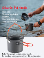 Naturehike Juego De Cocina Para Camping Y Picnics Ultraligero Portátil De Aluminio Para 2-3 Personas Sello Antideslizante Juego De Ollas Para Senderismo - details 4