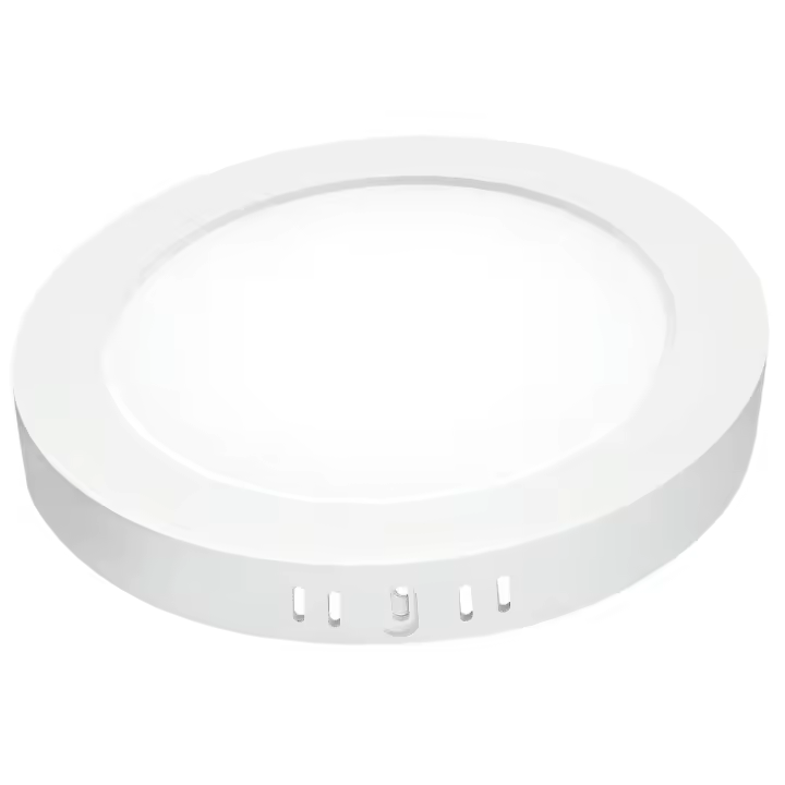 DOWNLIGHT LED PC SUPERFÍCIE REDONDO BRANCO MATEL 24W NEUTRO - 1