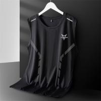 Camiseta De Hombre MINISO Con Manga Corta Y Malla Para Verano Secado Rápido Estilo Deportivo Corte Grande Transpirable Para Diario - details 1