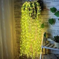 Lámpara De Imitación De Hojas Con Caja De Batería 20 Luces Siempre Encendidas Para Decoración De Puerta De Hierro Forjado Cobre - details 5
