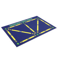 Alfombra De Entrenamiento De Fútbol Gruesa 60x90cm Duradera Antideslizante Plegable Para Niños Y Adultos Para Interior Y Exterior - details 41