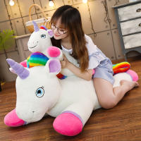 Muñeco De Peluche Unicornio Arcoíris Tamaño Gigante Suave Y Suave Regalo De Navidad Para Niños Y Niñas Animal De Peluche Unicornio De Algodón PP - details 2