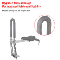 Sillín De Bicicleta Para Niños Ultra-Ligero Plegable Portátil Desbloqueo Rápido Asiento De Bicicleta Para Adultos Vías De Carretera Bicicletas Plegables - details 2