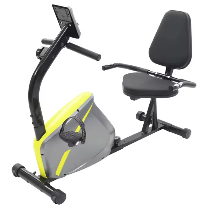 Bicicleta estática reclinada magnética con pulsómetro - 1