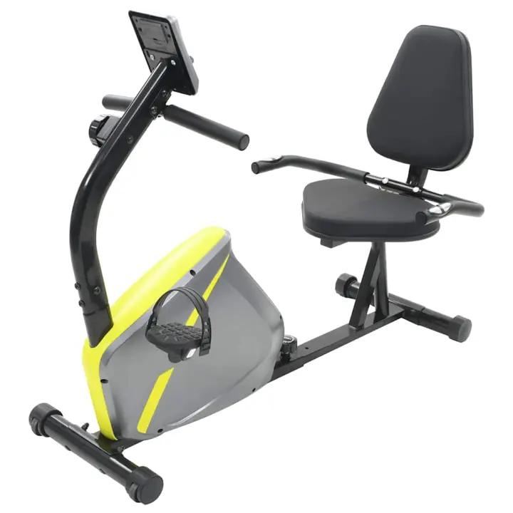 Bicicleta estática reclinada magnética con pulsómetro - 1