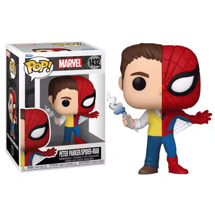FUNKO POP! MARVEL – PETER PARKER/SPIDER-MAN, 80892, Nº1432, PRODUCTO CON LICENCIA OFICIAL - 1
