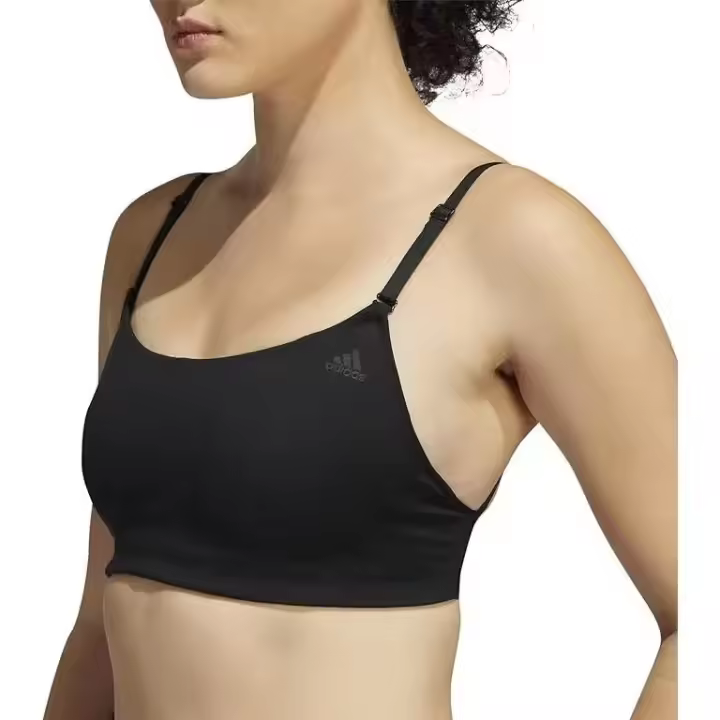 Sujetador deportivo Adidas para mujer - Top sujetador Bra para running caminar u otros deportes para mujer con logo Adidas impreso - 1