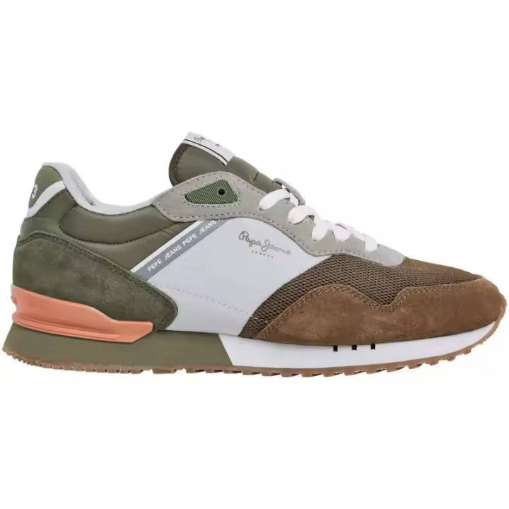 ZAPATILLA PEPE JEANS LONDON URBAN CASUAL PIEL SERRAJE - 1