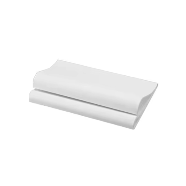Servilleta Bio Desechable (40 x 40 cm - Blanco - 60 Uds) - 1