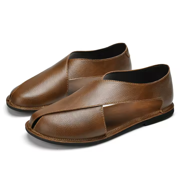 CLOHOO Sandalias Para Hombre Moda Antideslizante Confortable Suave Suela Casual Playa Zapatos Transpirables Tallas Reales - 1