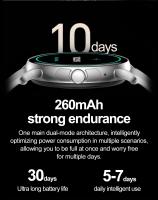 1.43” AMOLED screen, Bluetooth calling, rest screen always on, functional watch, voice control, customize dial, check weather, play music, heart rate view, health view, blood oxygen view, heart rate view - details 10