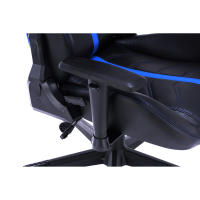 RACING BERGNER | Silla Gaming Magnum | Ergonómica, Reclinable, Altura Ajustable, Soporte Lumbar - Negro y azul | Hasta 120 Kg - details 6