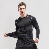 Camiseta De Entrenamiento Para Hombres De Color Sólido Con Mangas Cortas Secado Rápido Transpirable Rashguard De Gimnasio Deporte Fitness Jiu Jitsu MMA - details 31