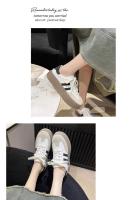 Zapatos De Mujer Casual Outdoor 2024 Primavera/Otoño Nuevos Tenis Redondos Al Cordón Deporte Zapatos Vulcanizados Zapatos Para Mujer - details 1