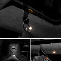 Gancho De Chaqueta De Aleación De Aluminio Soporte De Espalda Duradero Para Asiento De Coche Acessorios Interiores Para Tesla Model S X - details 8