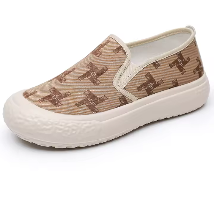 Zapatos De Lona Para Mujer Verano Antideslizantes Resistentes Al Desgaste Transpirables Casual Moda Zapatos Con Suela Suave - 1