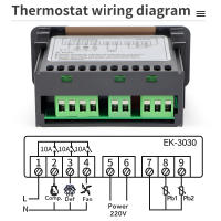 Termostato Digital Para Incubador Controlador De Temperatura Calentamiento Enfriamiento Refrigeración Descongelación Relé Sensor - details 26