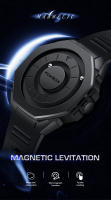FOXBOX Reloj De Pulsera Para Hombre Moda Nueva 2025 Crea Scrolling Bolas Quartizo Reloj Casual Impermeable Lujo Ancho De Pulsera 25-29mm Diámetro De Dial 50mm Y Más - details 1