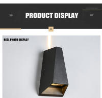 Lámpara De Pared LED 6W 10W IP65 Impermeable Aluminio Para Exterior Iluminación De Jardín Puerta Y Porche Luz Moderna Nórdica Interior 85-265V - details 18