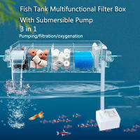 Filtro De Tanque De Peces Catarata Montado En La Pared Incluido Con Bomba De Agua Purificador Silencioso Para Acuario - details 0
