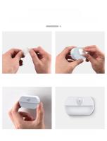 Lámpara De Noche LED Con Sensor De Movimiento Infrarrojo Para Pared Batería Incluida Para Pasillo Escalera Armario Dormitorio Baño - details 7